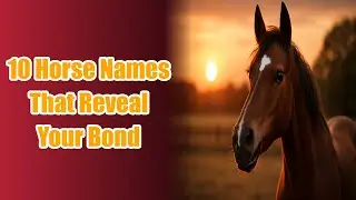 10 Heartwarming Horse Names That Reveal Your UNBELIEVABLE Bond [Must-See List]