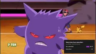Pokemon sword and shield episode 99| Marine Pokemon Grimmsnarl(gigantamax) Attack Ash Pokemon Gengar