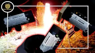 JGWB Feuert&ouml;pfe:  Nordlicht,  Pulsar  und Karneval