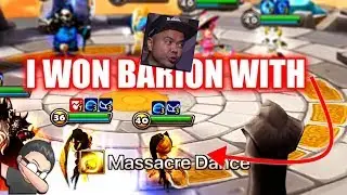 BARION vs WIND Chakram & Boomerang Warrior in Summoners War - Summoners Live