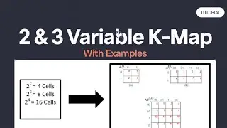 K-Maps | 2 and 3 Variables K-Map with Examples