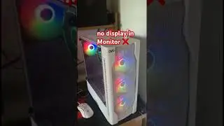 This Pc have No Display - Troubleshooting No Display Issues
