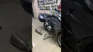 BMW R 1200RT with 100 usd exhaust