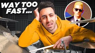 Rock Drummer Plays WORLD&rsquo;S FASTEST RAP SONG! (ft. @mattmcguiredrums)