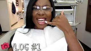 VLOG 1| DENTIST APPOINTMENT, SHOPPING, WORKING AT ULTA,?!