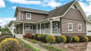 Custom Log Home, Shelby NC