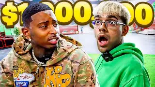FunnyMike Gives N3ON A TOUR Of The $1,000,000 HAG WAREHOUSE! 🔥😱