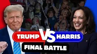 🔥 BREAKING: Harris vs Trump - Final Battle for the White House | 2024 Election's Last Push | AI News
