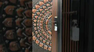 Steel door look like wooden , all india delivery available #door #metaldoor #steeldoordesign