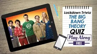 The Big Bang Theory Quiz - Virtual Pub Quiz - Lockdown Trivia