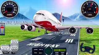 Flight Airplane City Pilot Simulator - Plane Boeing Emergency Landing - Android Gameplay