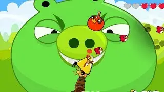 Angry Birds Cannon Hacked 2 - BLAST THE GIANT BOSSES WITH 3 DIFFERENT BIRDS COLLECTION!