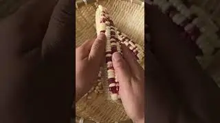 Hand peeled corn husk raw #shorts #farming #food