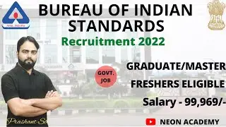 BIS Recruitment 2022 | BIS Scientist-B Online Form 2022 | How to Fill BIS Online Form 2022