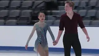 Amelia Chen - Tristan Yacktman | Intermediate Pairs Free Skate | 2025 Eastern Sectional Singles - U.