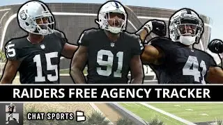 Raiders Free Agency Tracker: Las Vegas Signings, Trades, Cuts, Free Agents, Cap Space, News & Rumors