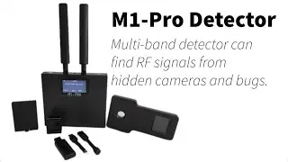 Handheld RF Detector M1 Pro