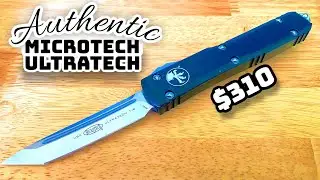 Real Authentic Microtech Ultratech unboxing review and comparison to clones. IS IT WORTH $310?