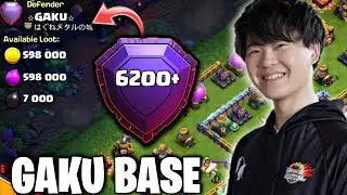 Destroyed Gaku And Many More Global Players Base | Th15 Legend Hits | Coc