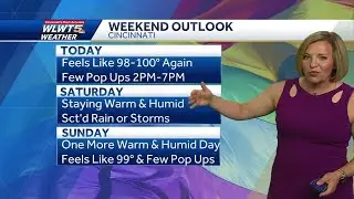 Staying Steamy: Warm with Pop Up Storms for Cincinnati
