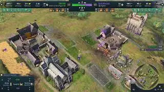 Intense Knight Battles & Relic Rush! English vs. Order of the Dragon | AoE IV Conqueror Ranked ⚔️