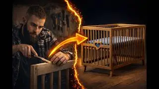 I Built a Crib for Their First Baby - It Had to Be Perfect