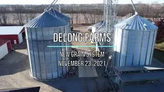 DeLong Farms New Grain System November 23, 2021 4KHD