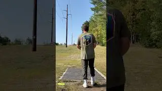 STRAIGHTEST FLYING DISC!!!DISCRAFT ZOMBIE  #new #discgolf #shortsfeed #discsports #shorts #flight
