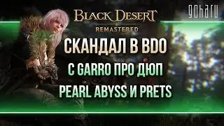 СКАНДАЛ В BLACK DESERT: С GARRO ПРО ДЮП, PEARL ABYSS И PRETS