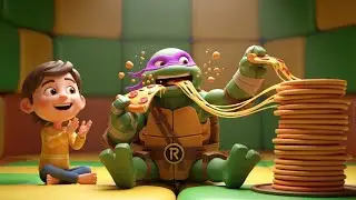 Teenage Mutant Ninja Turtles Lost the Pizza 🍕 | Kids Songs & Nursery Rhymes