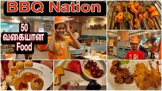 Barbeque Nation In Just 750 | Unlimited Buffet In நம்ம திருப்பூர் #nandhuslifestyle #BBQ