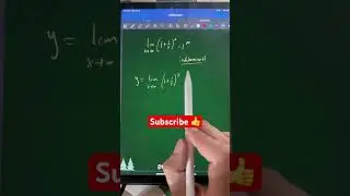 Limit Definition of e #calculus #mathematics #apcalculus #mathstricks