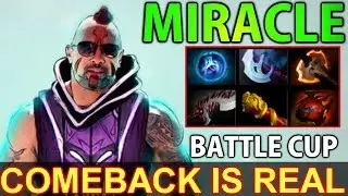 Miracle Antimage - Dota 2 BattleCup Quater Final: Comeback is Real