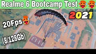 Realme 6 Bootcamp test🥵🥵|| Realme 6 Bootcamp Fps test||