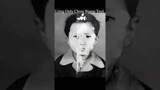 Damaged Photo Repair in Photoshop #shorts #photoshop #photography #how #artist #artist #youtubeshort