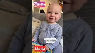 Funny Confusing baby - Cute video Tiktok #1 #shorts