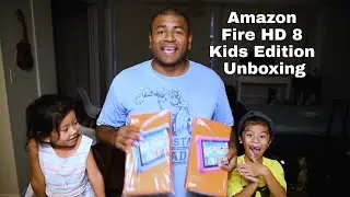 Amazon Fire HD 8 Kids Edition Tablet Unboxing and Setup | Product Review