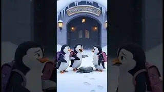 emotional pingloo short cartoon story #cartoon #pingloo #poorcat #poorpenguin #shortvideo