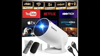 Gaimoo Portable Projector with Mouse Review &ndash; Pros & Cons &ndash; Native 1080P Projector