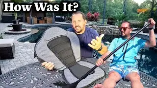 Reviewed: iROCKER Inflatable Paddle Board Kayak Seat