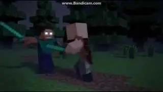 Herobrine vs Notch ( Light em up Fallout boy)