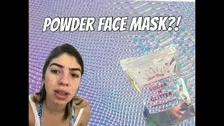Отзыв о маске для лица Glow Time - Sugar N Glitter powder!
