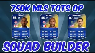 FIFA 14 FUT 14 Amazing OP 750K MLS TOTS & BPL Squad Builder ft TOTS Henry Defoe Dempsey Martins