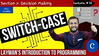 7.6. The switch-case statement in C | Complete C programming course | Sunil Dhimal