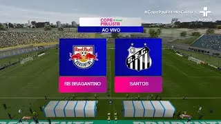BRAGANTINO X SANTOS - MODO CARREIRA TMP 2 - FIFA 16 - FIFA FRIENDS 