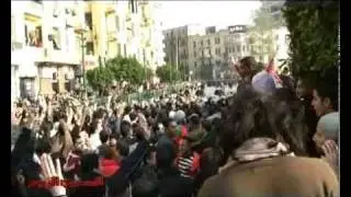 Egypt's Protests Day of Anger Riots 25 Jan 2011 Demonstrations Rare Raw Footage
