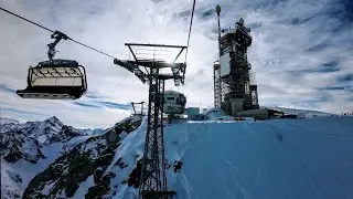 Titlis Ice Flyer chairlift (Switzerland)