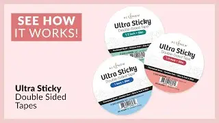 Introducing the Ultra Sticky Double Sided Tape for Paper Crafting