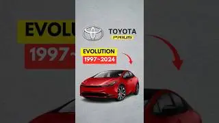 Toyota Prius Evolution from 1997 to 2024 #toyotaprius