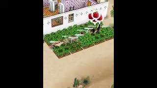 Sims FreePlay - Have 10 sims gardening - weekly task.